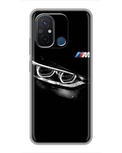 Чехол для Xiaomi Redmi 12C с картинкой «BMW — взгляд тигра» Чехол для Xiaomi Redmi 12C с картинкой «BMW — взгляд тигра»
