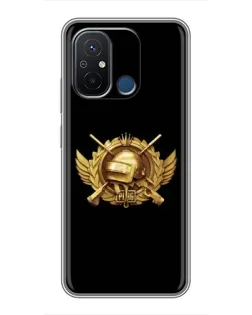 Чехол для Xiaomi Redmi 12C с картинкой «PUBG — оранжевый градиент» Чехол для Xiaomi Redmi 12C с картинкой «PUBG — оранжевый градиент»