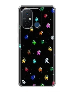 Чехол для Xiaomi Redmi 12C с картинкой «Экипаж Among Us» Чехол для Xiaomi Redmi 12C с картинкой «Экипаж Among Us»