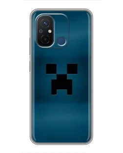 Чехол для Xiaomi Redmi 12C с картинкой «Крипер текстура» Чехол для Xiaomi Redmi 12C с картинкой «Крипер текстура»