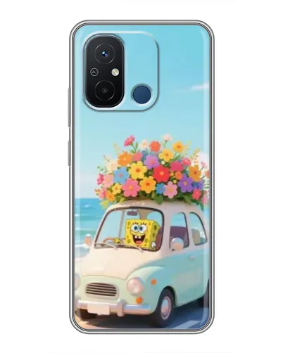 Чехол для Xiaomi Redmi 12C с картинкой «Автомобильное путешествие»