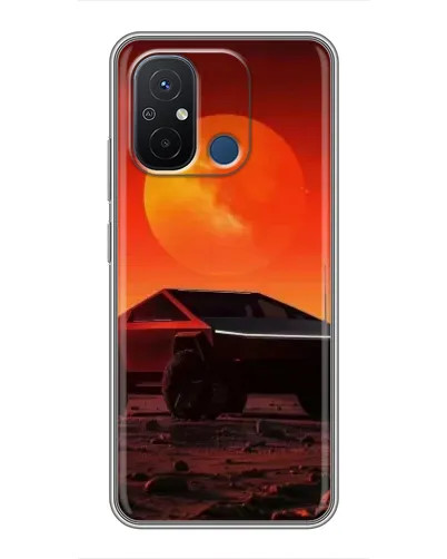 Чехол для Xiaomi Redmi 12C с картинкой «Cybertruck на Марсе» Чехол для Xiaomi Redmi 12C с картинкой «Cybertruck на Марсе»