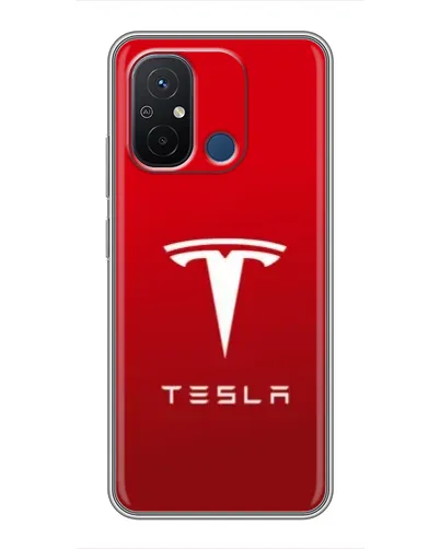 Чехол для Xiaomi Redmi 12C с картинкой «Tesla Red Classic» Чехол для Xiaomi Redmi 12C с картинкой «Tesla Red Classic»