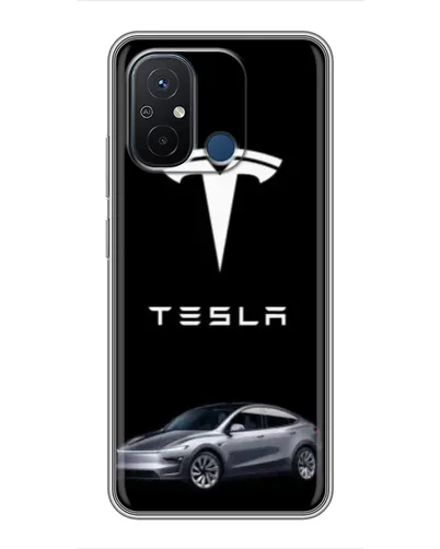 Чехол для Xiaomi Redmi 12C с картинкой «Tesla Model Y» Чехол для Xiaomi Redmi 12C с картинкой «Tesla Model Y»