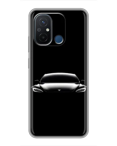Чехол для Xiaomi Redmi 12C с картинкой «Фары Tesla Night» Чехол для Xiaomi Redmi 12C с картинкой «Фары Tesla Night»