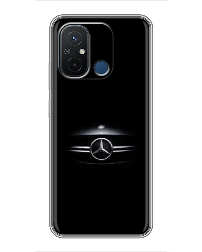 Чехол для Xiaomi Redmi 12C с картинкой «Mercedes — абстрактные линии» Чехол для Xiaomi Redmi 12C с картинкой «Mercedes — абстрактные линии»