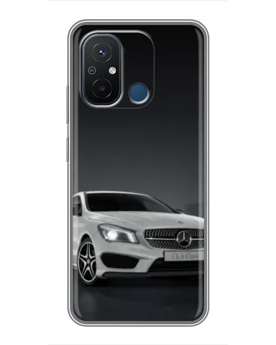 Чехол для Xiaomi Redmi 12C с картинкой «Mercedes AMG GT Silver» Чехол для Xiaomi Redmi 12C с картинкой «Mercedes AMG GT Silver»
