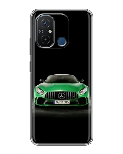 Чехол для Xiaomi Redmi 12C с картинкой «Mercedes — неоновый лого» Чехол для Xiaomi Redmi 12C с картинкой «Mercedes — неоновый лого»