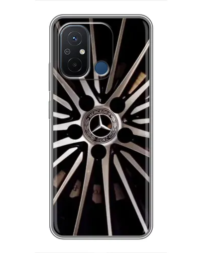 Чехол для Xiaomi Redmi 12C с картинкой «Диск Mercedes» Чехол для Xiaomi Redmi 12C с картинкой «Диск Mercedes»