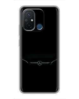 Чехол для Xiaomi Redmi 12C с картинкой «Mercedes Stealth Look»