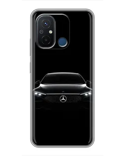 Чехол для Xiaomi Redmi 12C с картинкой «Mercedes Vision — концепт»