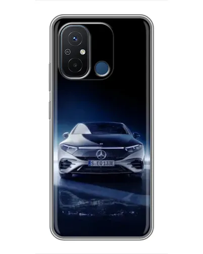 Чехол для Xiaomi Redmi 12C с картинкой «Ночной Mercedes EQ» Чехол для Xiaomi Redmi 12C с картинкой «Ночной Mercedes EQ»