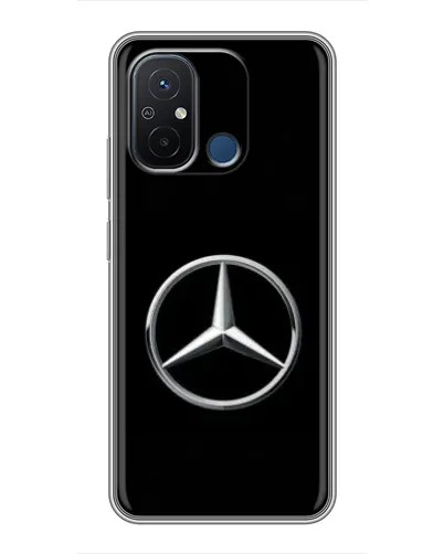 Чехол для Xiaomi Redmi 12C с картинкой «Mercedes классический лого» Чехол для Xiaomi Redmi 12C с картинкой «Mercedes классический лого»