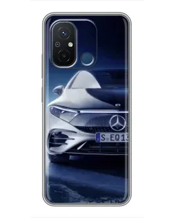 Чехол для Xiaomi Redmi 12C с картинкой «Mercedes EQ — будущее»