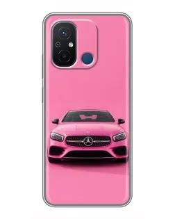 Чехол для Xiaomi Redmi 12C с картинкой «Розовый Mercedes AMG» Чехол для Xiaomi Redmi 12C с картинкой «Розовый Mercedes AMG»