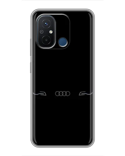Чехол для Xiaomi Redmi 12C с картинкой «Audi — световой подпись» Чехол для Xiaomi Redmi 12C с картинкой «Audi — световой подпись»