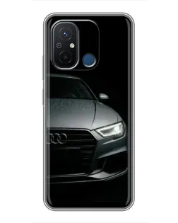 Чохол для Xiaomi Redmi 12C з картинкою «Audi — деталізація кузова»
