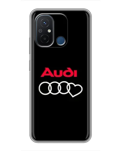 Чехол для Xiaomi Redmi 12C с картинкой «Логотип Audi Heart» Чехол для Xiaomi Redmi 12C с картинкой «Логотип Audi Heart»