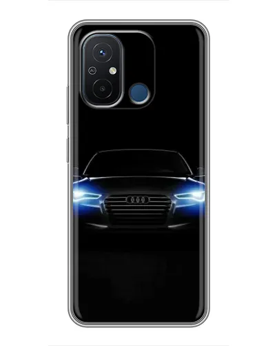 Чехол для Xiaomi Redmi 12C с картинкой «Audi в неоне» Чехол для Xiaomi Redmi 12C с картинкой «Audi в неоне»