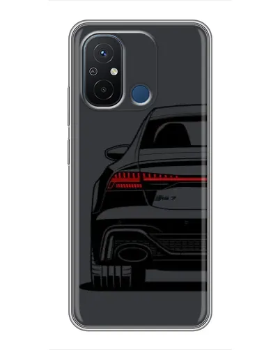 Чехол для Xiaomi Redmi 12C с картинкой «Задняя часть Audi — арт» Чехол для Xiaomi Redmi 12C с картинкой «Задняя часть Audi — арт»
