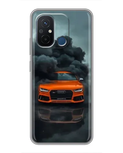 Чехол для Xiaomi Redmi 12C с картинкой «Audi в облаках дыма» Чехол для Xiaomi Redmi 12C с картинкой «Audi в облаках дыма»