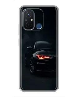 Чехол для Xiaomi Redmi 12C с картинкой «Audi — хищный взгляд»