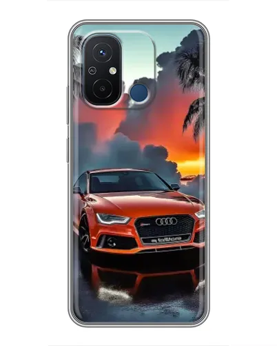 Чехол для Xiaomi Redmi 12C с картинкой «Audi — закат» Чехол для Xiaomi Redmi 12C с картинкой «Audi — закат»