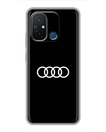 Чехол для Xiaomi Redmi 12C с картинкой «Audi White Logo» Чехол для Xiaomi Redmi 12C с картинкой «Audi White Logo»