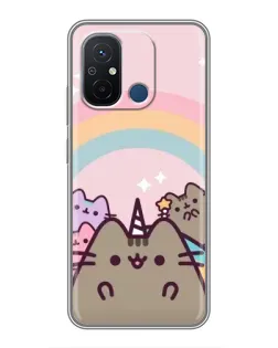Чехол для Xiaomi Redmi 12C с картинкой «Единорог Pusheen» Чехол для Xiaomi Redmi 12C с картинкой «Единорог Pusheen»