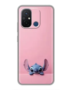 Чехол для Xiaomi Redmi 12C с картинкой «Stitch выглядывает» Чехол для Xiaomi Redmi 12C с картинкой «Stitch выглядывает»