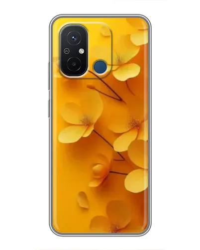 Чехол для Xiaomi Redmi 12C с картинкой «Золотые лепестки» Чехол для Xiaomi Redmi 12C с картинкой «Золотые лепестки»