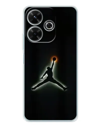 Чохол для Xiaomi Redmi 13 з картинкою «Jordan Gradient Logo»