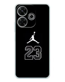 Чохол для Xiaomi Redmi 13 з картинкою «Jordan Flight 23»