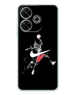 Чохол для Xiaomi Redmi 13 з картинкою «Jordan Jumpman»