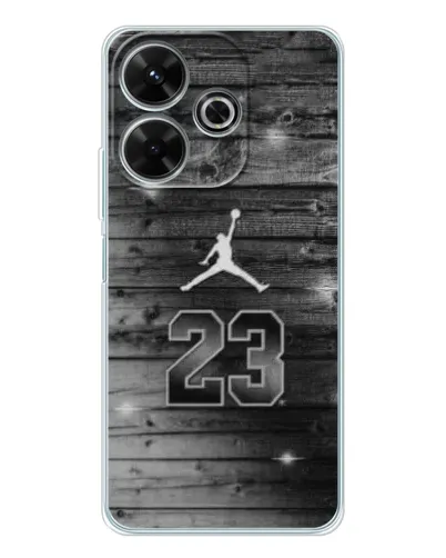 Чохол для Xiaomi Redmi 13 з картинкою «Jordan Carbon 23»