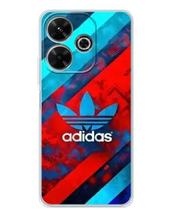 Чохол для Xiaomi Redmi 13 з картинкою «Абстракція Adidas»