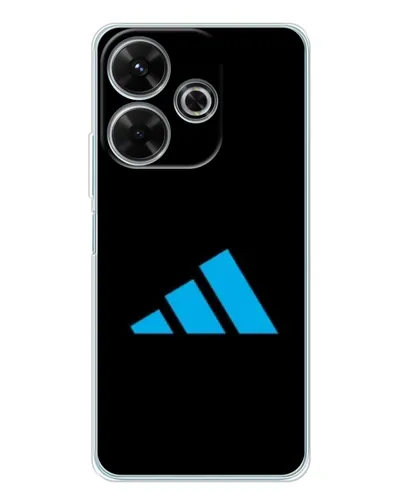 Чохол для Xiaomi Redmi 13 з картинкою «Adidas Cyan Logo»