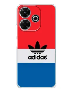 Чохол для Xiaomi Redmi 13 з картинкою «Ретро блоки Adidas»
