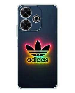Чохол для Xiaomi Redmi 13 з картинкою «Неоновий Adidas»