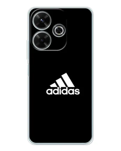 Чохол для Xiaomi Redmi 13 з картинкою «Чорна класика Adidas»