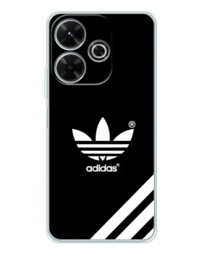 Чохол для Xiaomi Redmi 13 з картинкою «Adidas з діагональними смугами»