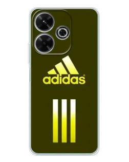Чохол для Xiaomi Redmi 13 з картинкою «Оливковий градієнт Adidas»
