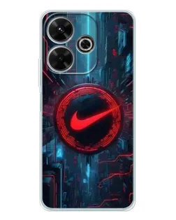 Чохол для Xiaomi Redmi 13 з картинкою «Техногенний стиль Nike»