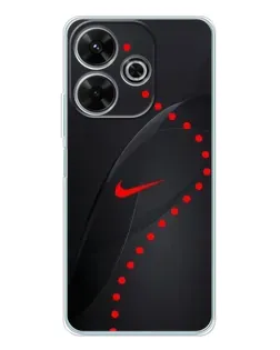 Чохол для Xiaomi Redmi 13 з картинкою «Абстрактний дизайн Nike»
