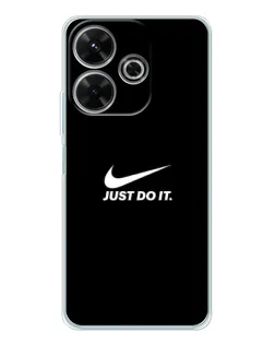 Чохол для Xiaomi Redmi 13 з картинкою «Мінімалізм від Nike»