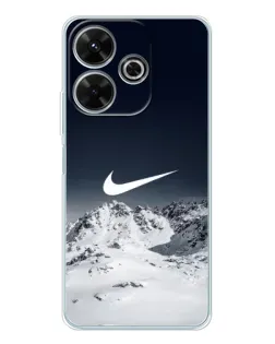 Чохол для Xiaomi Redmi 13 з картинкою «Nike — зимові гори»