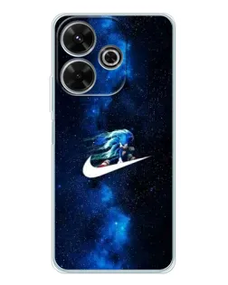 Чохол для Xiaomi Redmi 13 з картинкою «Зірковий шлях Nike»