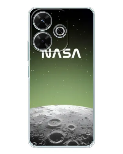 Чохол для Xiaomi Redmi 13 з картинкою «NASA — місячний градієнт»