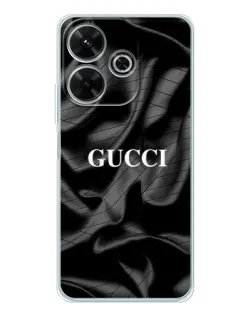 Чехол для Xiaomi Redmi 13 с картинкой «Gucci — шелковые волны»