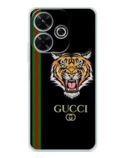 Чехол для Xiaomi Redmi 13 с картинкой «Тигр Gucci»